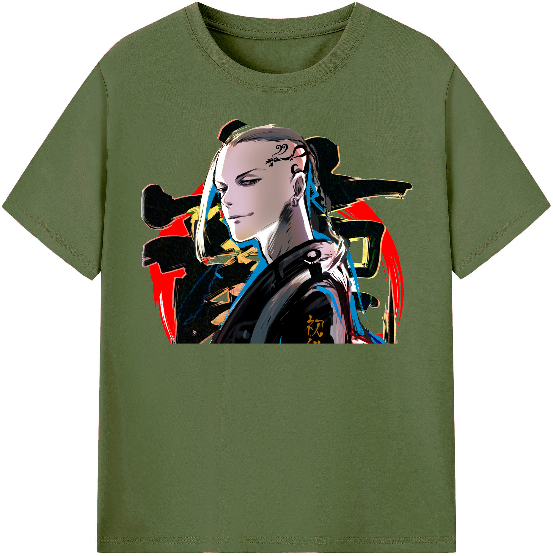 （画像用） 東京リベンジャーズ Tokyo Revengers 綿100％半袖Tシャツ（フロントプリント）
